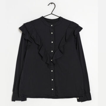 شومیز نوک مدادی چین دار