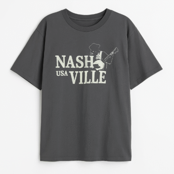 تيشرت طوسی نخی