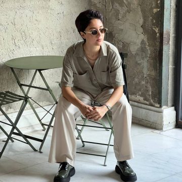 شومیز سبز پسته ای