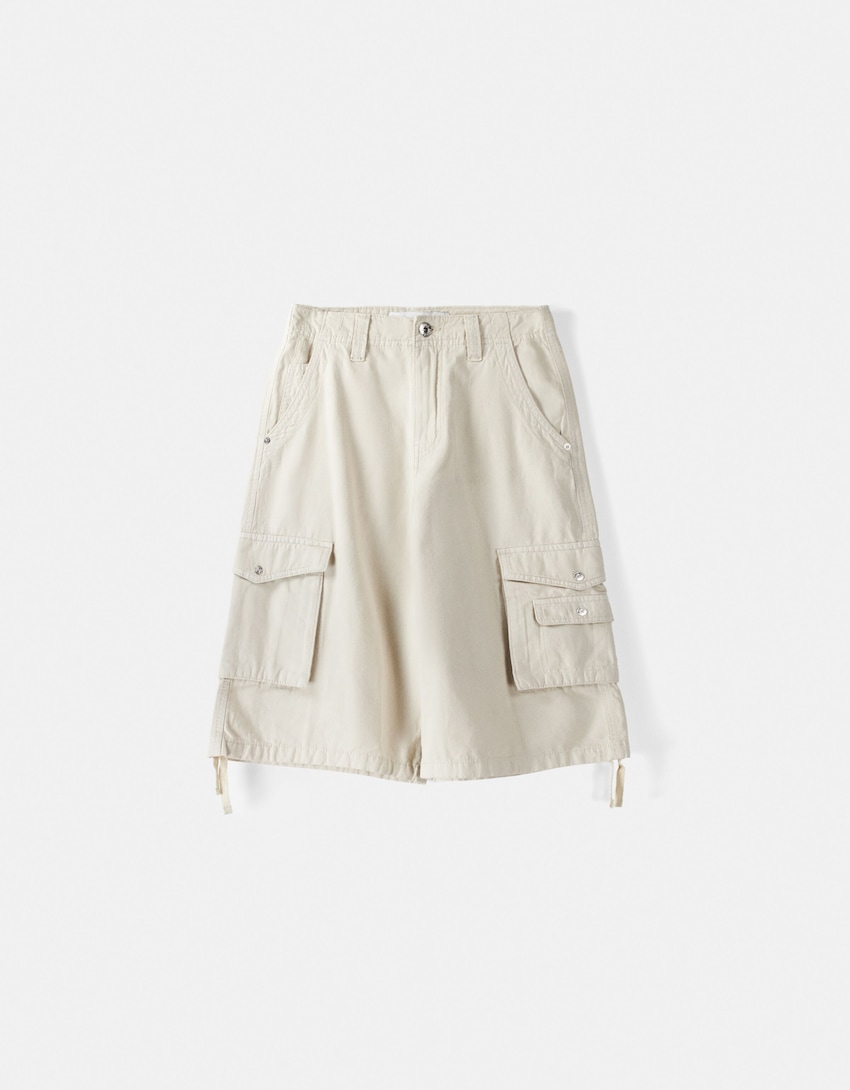 شلوارک کارگو برشکا