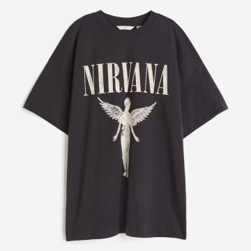 تیشرت نیروانا نخی