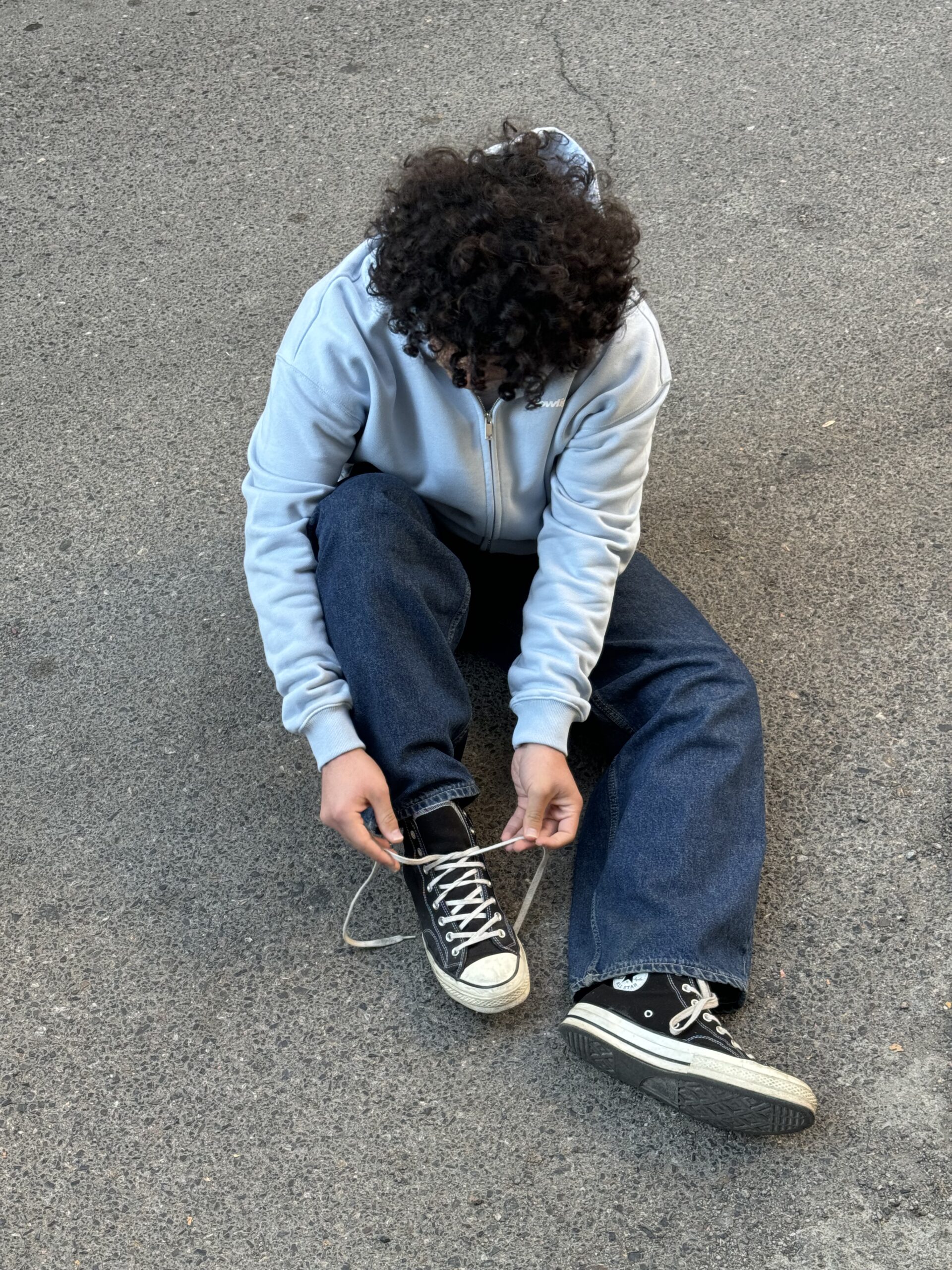 سوییشرت آبی آسمونی - Image 6