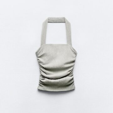 تاپ چین دار یقه هالتر