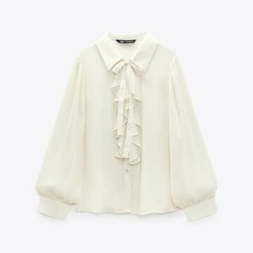 شومیز حریر زارا