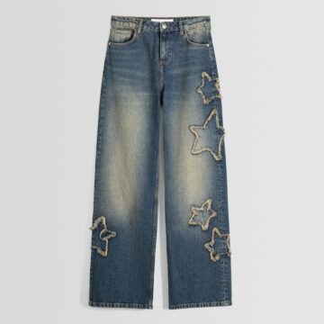 شلوار راسته ستاره ای