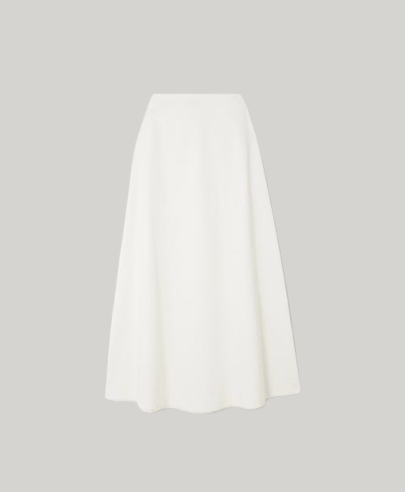 دامن ساتن سفید